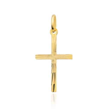 Cruciulita Aur 14K - 16x8.5 mm