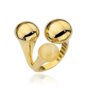 Inel Aur 14K cu Bile