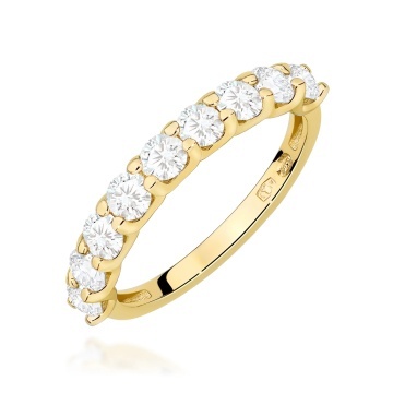 Inel Aur 14K cu Diamante de Laborator 0.90 ct