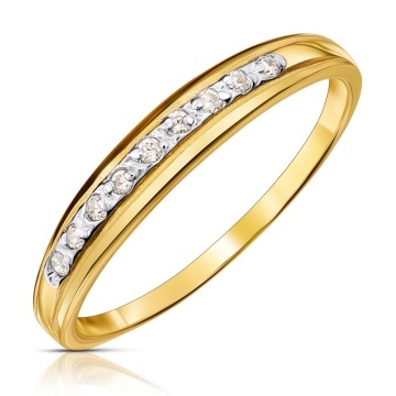 Inel delicat din Aur 8K cu zirconiu cubic 2/1308