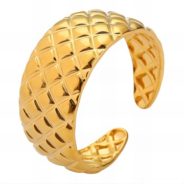 Inel reglabil Mass din Inox placat cu AUR 18K
