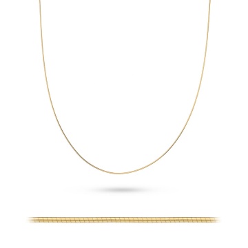 Lanț Aur 14K - Model Torsadă 45 cm
