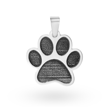 Pandantiv personalizat din Argint 925 - pentru zgarda pisica / caine de talie mica