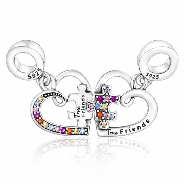 Set 2 Charm-uri din Argint 925 True Friends 6.2g