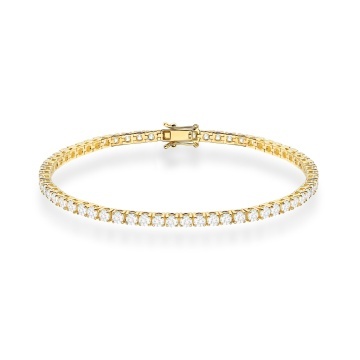 Bratara Aur 14K cu Diamante Naturale 4.38 ct