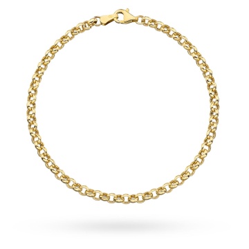 Bratara Aur 14k cu Zale Impletite