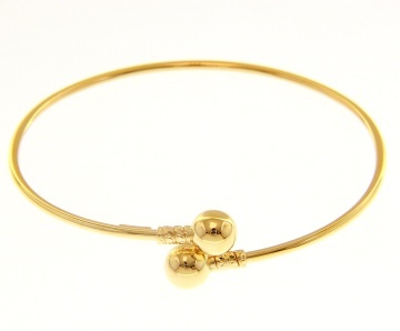 Brățară Elegantă cu Bile din Aur 14K