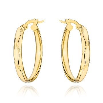Cercei Aur 14k cu Creole si Model