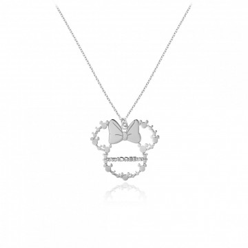 Colier personaj desene din argint 925 personalizat cu nume