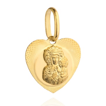 Medalion Maica Domnului Aur 14K