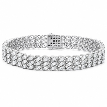 Bratara Crystal Aura din Argint 925