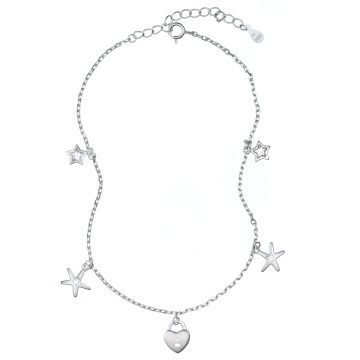 Bratara Starlight Silver din Argint 925 pentru picior