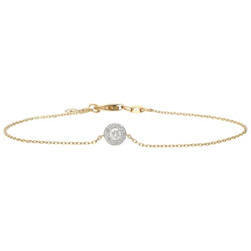 Bratara Sublime din AUR 14K cu Diamante