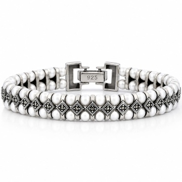 Bratara Vintage Pearls din Argint 925