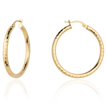 Cercei Creole Aur 14k. 3 cm