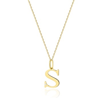 Colier Aur 14K cu Diamant Natural 0.01 ct