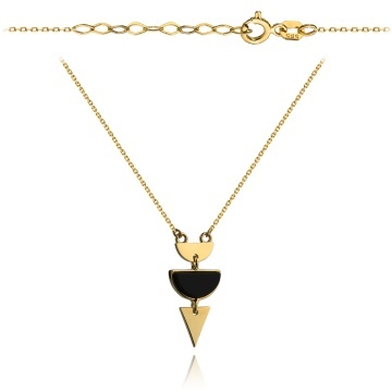 Colier cu Pandantive- Aur 14k