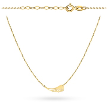 Colier din Aur 14k cu Aripa - 39cm+3cm