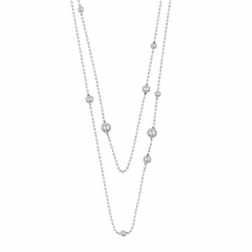 Colier dublu din argint 925 6.7g