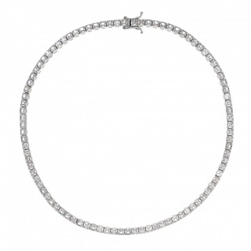 Colier Tennis din argint 925 cu cristale - Collection Exclusive