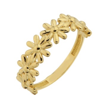 Inel Aur 14k cu Floricele