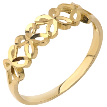 Inel Aur 14k cu Trifoi