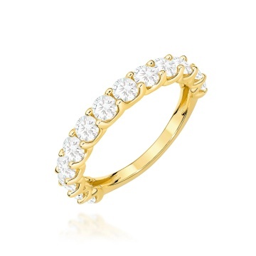 Inel Aur 9K cu Diamante Naturale 1.30 ct
