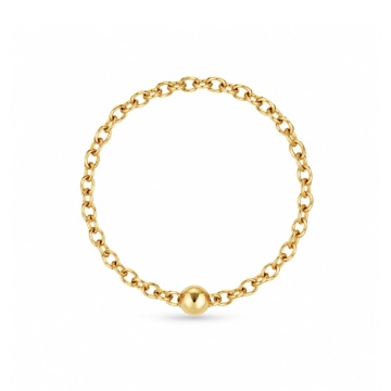 Inel Chain Ball din AUR 14K