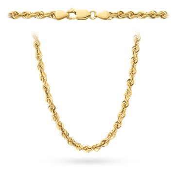 Lant Aur 14k, 50 cm