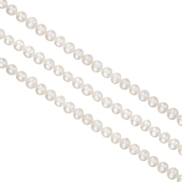 Sirag Perle de Cultura rotunde 5.5mm - alb
