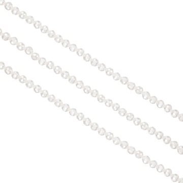 Sirag Perle Mallorca fatetate 4mm - alb perlat