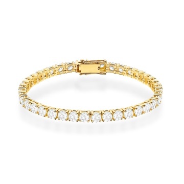 Bratara Aur 14K cu Diamante Naturale 12.00 ct