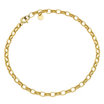 Bratara Aur 14k cu Zale Impletite