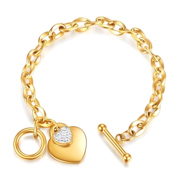 Bratara Cupidon Supreme din Inox placat cu AUR 18K