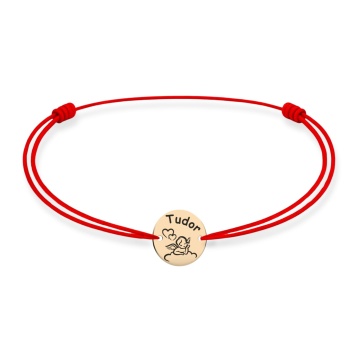 Brățară Heaven cu bănuț de 10mm din Aur 14K