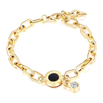 Bratara Timeless din Inox placata cu AUR 18K