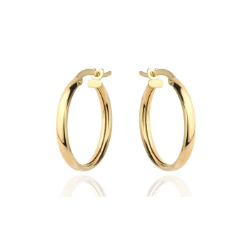 Cercei Creole Aur 14k, 2.2 cm