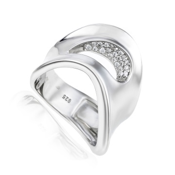 Inel Masiv Twist din Argint 925 9.6g