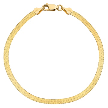 Brățară Elegantă Tip Bandă din Aur 14K