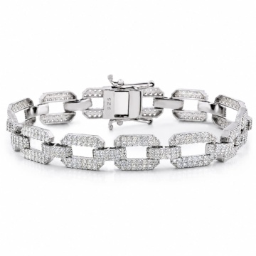 Bratara Midnight Glow din argint 925 cu cristale