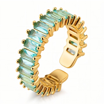 Inel Alure Ocean din inox placat cu aur 18K
