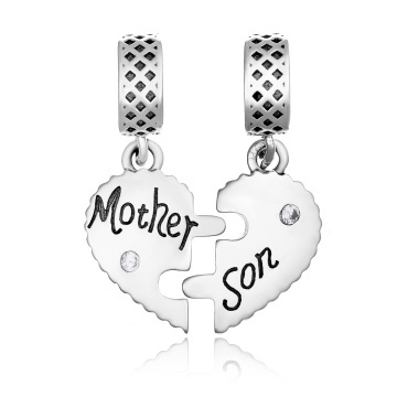 Set 2 Charm-uri din Argint 925 Mother & Son 4.40g