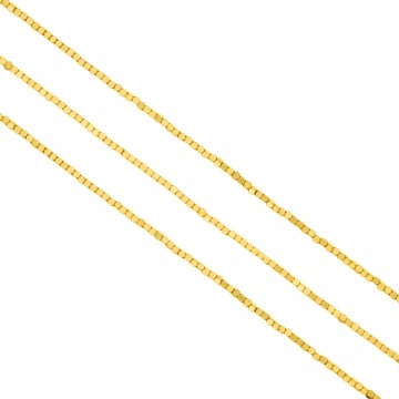 Șirag Hematite cubice placate cu aur 1/1 mm ~ șirag Aprox 260 buc