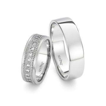 Verigheta Crown Elegance din AUR 14K