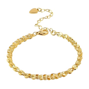 Bratara Musette din Inox placat cu AUR 18K