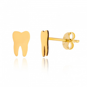 Cercei Golden Teeth din AUR 14K