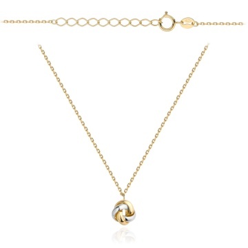 Colier Aur 14K Nod Rodiat