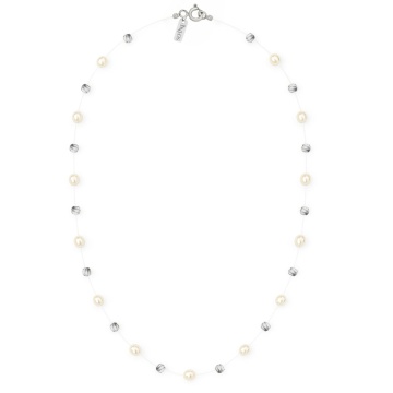 Colier Silver Floating Pearls din Argint 925