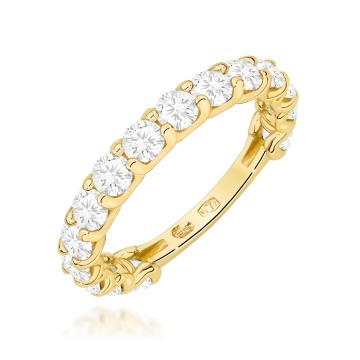 Inel Aur 14K cu Diamante Naturale 1.50 ct