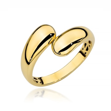Inel Aur 14K Lacrimi Împletite